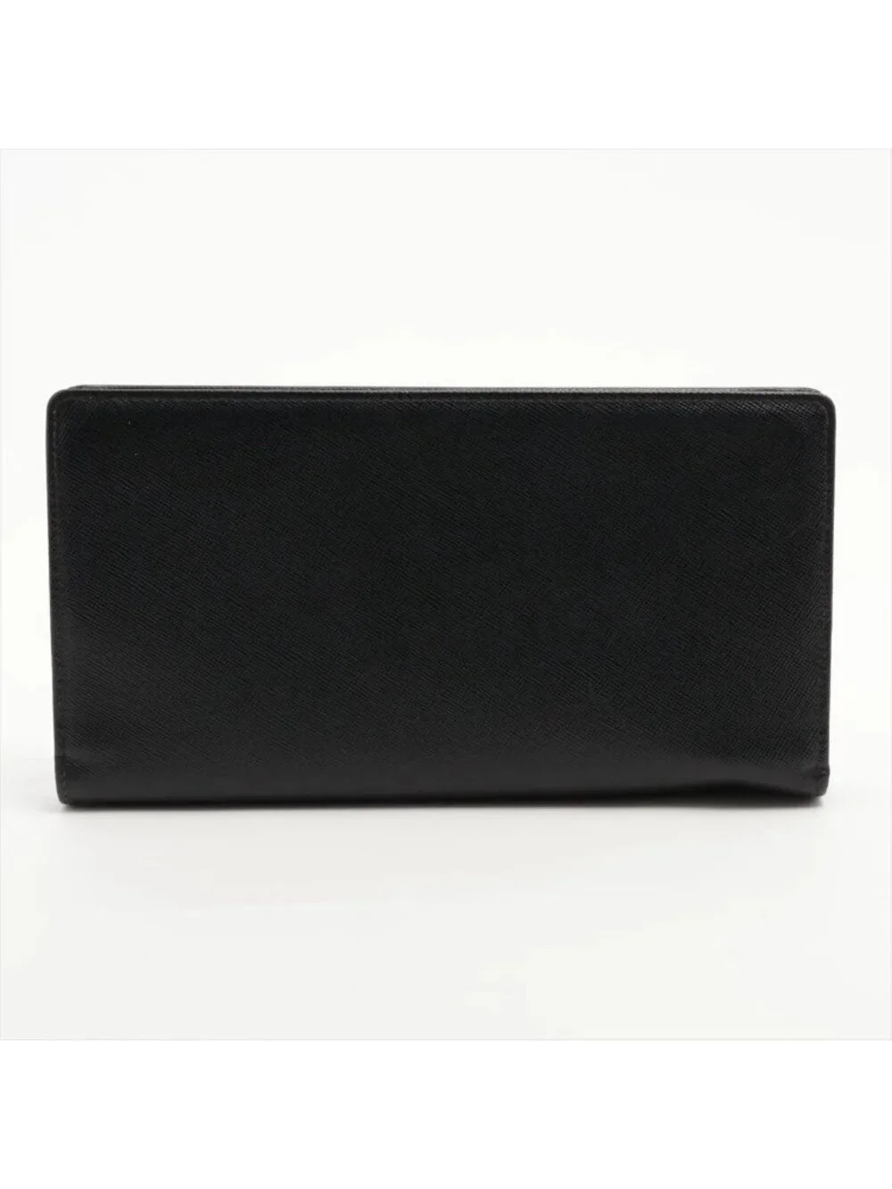 Prada Saffiano Leather Wallet Bifold Black